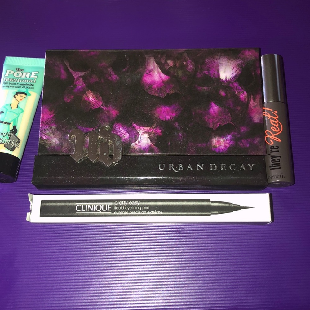 Makeup—Urban decay,benefit, Clinique